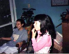 Hilary Welbourne; Julia Welbourne; Friends